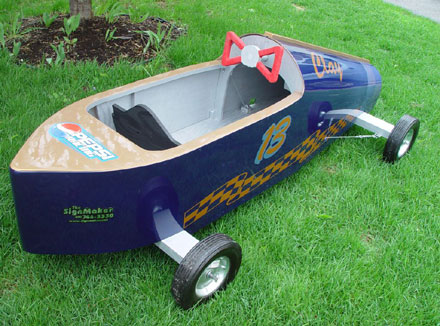 Soapbox shop go kart